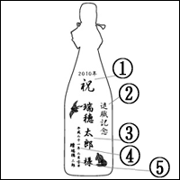 画像をギャラリービューアに読み込む, 泡盛古酒 瑞穂オリジナルエッチングボトル 43度 4500ml 瑞穂酒造【エッチングボトル名入れ対応】