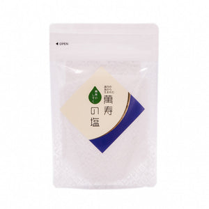 萬寿の塩100g(袋入り)|満月製法 天然ミネラル豊富 健康塩 沖縄海塩 無添加 送料無料 EM発酵