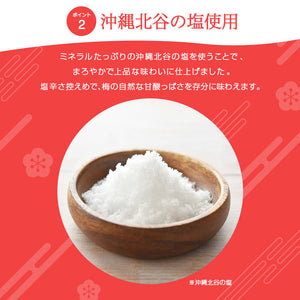 【沖縄産】種なし まろやか干し梅 1袋 石垣の塩使用 塩分控えめ おやつやお茶うけに 個包装 便利な大容量パック しょっぱい甘い梅 熱中症対策